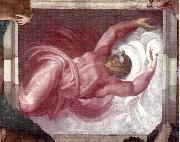Michelangelo Buonarroti Separation of Light from Darkness painting